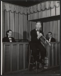 Bill McCutcheon [center] and unidentified others in the stage production Dressed to the Nines