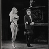 Louisa Cabot, Alec Guinness, and James Ray in the stage production Dylan
