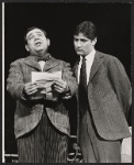 Tom Bosley and Gary Krawford in the stage production The Education of Hyman Kaplan