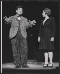 Tom Bosley and Barbara Minkus in the stage production The Education of Hyman Kaplan