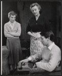 Avril Elgar, Alison Leggatt and Robert Stephens in the stage production Epitaph for George Dillon