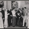 Tallulah Bankhead, Jay Barney [center] and unidentified others in the stage production Eugenia