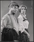 Joseph Buloff and Sylvia Miles in the stage production A Chekhov Sketchbook