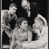 Bill Biskup, Neva Small, William LeMassena and Erika Petersen in the stage production F. Jasmine Addams