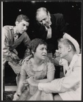 Bill Biskup, Neva Small, William LeMassena and Erika Petersen in the stage production F. Jasmine Addams