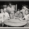 Johnny Doran, William LeMassena, Theresa Merritt, Bill Biskup, Neva Small and Erika Petersen in the stage production F. Jasmine Addams
