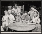 Johnny Doran, William LeMassena, Theresa Merritt, Bill Biskup, Neva Small and Erika Petersen in the stage production F. Jasmine Addams