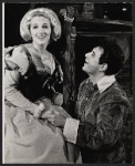 Anastasios Vrenios and unidentified [left] in the 1967 American National Opera Co production of Falstaff