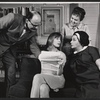 Collin Wilcox, Fritzi Burr, Martha Greenhouse and unidentified [left] in the stage production The Family Way