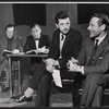 Steven Hill, Sam Wanamaker and unidentified others in rehearsal for the stage production A Far Country