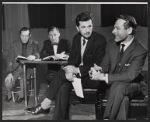 Steven Hill, Sam Wanamaker and unidentified others in rehearsal for the stage production A Far Country