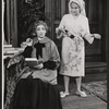 Mildred Dunnock and Leueen MacGrath in the stage production Farewell, Farewell Eugene
