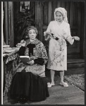 Mildred Dunnock and Leueen MacGrath in the stage production Farewell, Farewell Eugene