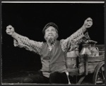 Luther Adler in the stage production Fiddler on the Roof