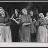 Maria Karnilova and ensemble in the stage production Fiddler on the Roof