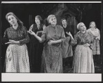 Maria Karnilova and ensemble in the stage production Fiddler on the Roof