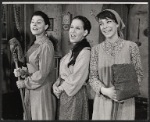 Adrienne Barbeau, Bette Midler and unidentified actress in the stage production Fiddler on the Roof