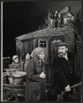 Peg Murray, Paul Lipson and unidentified others in the stage production Fiddler on the Roof