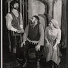 Paul Lipson and unidentified others in the stage production Fiddler on the Roof
