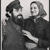Jan Peerce and Mimi Randolph in the stage production Fiddler on the Roof