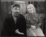 Joe Cusanelli and Laura Stuart in the stage production Fiddler on the Roof