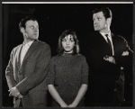Bob Dishy, Liza Minnelli, and Robert Kaye in the stage production Flora, the Red Menace