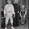 Keye Luke [center] and unidentified others in the stage production Flower Drum Song