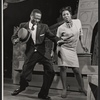 Avon Long and Thelma Oliver in the stage production Fly Blackbird