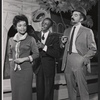 Micki Grant, Avon Long and Michael Kermoyan in the stage production Fly Blackbird