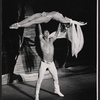 Vassili Sulic and unidentified in the stage production Folies Bergère