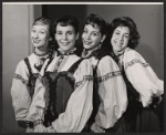 Nan Courtney [left] and unidentified others in the stage production The Follies of 1910