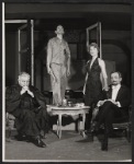Herbert Voland, Martin Waldron, Gladys Holland and Robert Pirk in the stage production Fools Are Passing Through