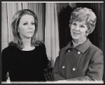 Gretchen Corbett and Glenda Farrell in the stage production Forty Carats