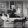 Tom Poston, Zsa Zsa Gabor, and Judi Rolin in the stage production Forty Carats