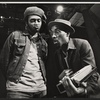 Ilunga Adell and unidentified in the stage production Four for One