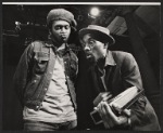 Ilunga Adell and unidentified in the stage production Four for One