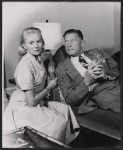 Ann Todd and Carl Esmond in rehearsal for the stage production Four Winds