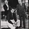 Conrad Nagel, Peter Cookson and James Rennie in the stage production Four Winds