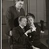 Alvin Epstein and Hermione Gingold in rehearsal for the stage production From A to Z
