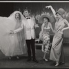 Virginia Vestoff, Alvin Epstein, Isabelle Farrell and unidentified in the stage production From A to Z