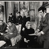 Pierre Epstein, Gabriel Dell, J.J. Barry, Rose Marie, Joan Rivers and Victor Arnold in the stage production Fun City