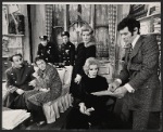 Pierre Epstein, Gabriel Dell, J.J. Barry, Rose Marie, Joan Rivers and Victor Arnold in the stage production Fun City