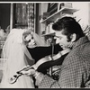 Joan Rivers and Gabriel Dell in the stage production Fun City