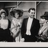 George Reeder, Mimi Hines [right] and unidentified others in the stage production Funny Girl