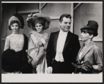 George Reeder, Mimi Hines [right] and unidentified others in the stage production Funny Girl