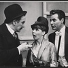 Mimi Hines, George Reeder [right] and unidentified others in the stage production Funny Girl
