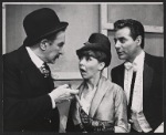 Mimi Hines, George Reeder [right] and unidentified others in the stage production Funny Girl