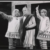 Jerry Lester, Edward Everett Horton and Arnold Stang in the 1964 national touring stage production A Funny Thing Happened on the Way to the Forum