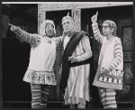 Jerry Lester, Edward Everett Horton and Arnold Stang in the 1964 national tour of A Funny Thing Happened on the Way to the Forum