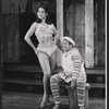 Jerry Lester and unidentified in the 1964 national touring stage production A Funny Thing Happened on the Way to the Forum